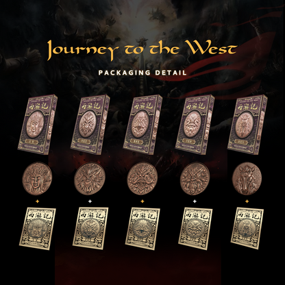 Journey to the West Collectible Metal Coins
