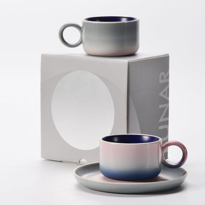 Lunar Coffee Mug & Saucer Sets