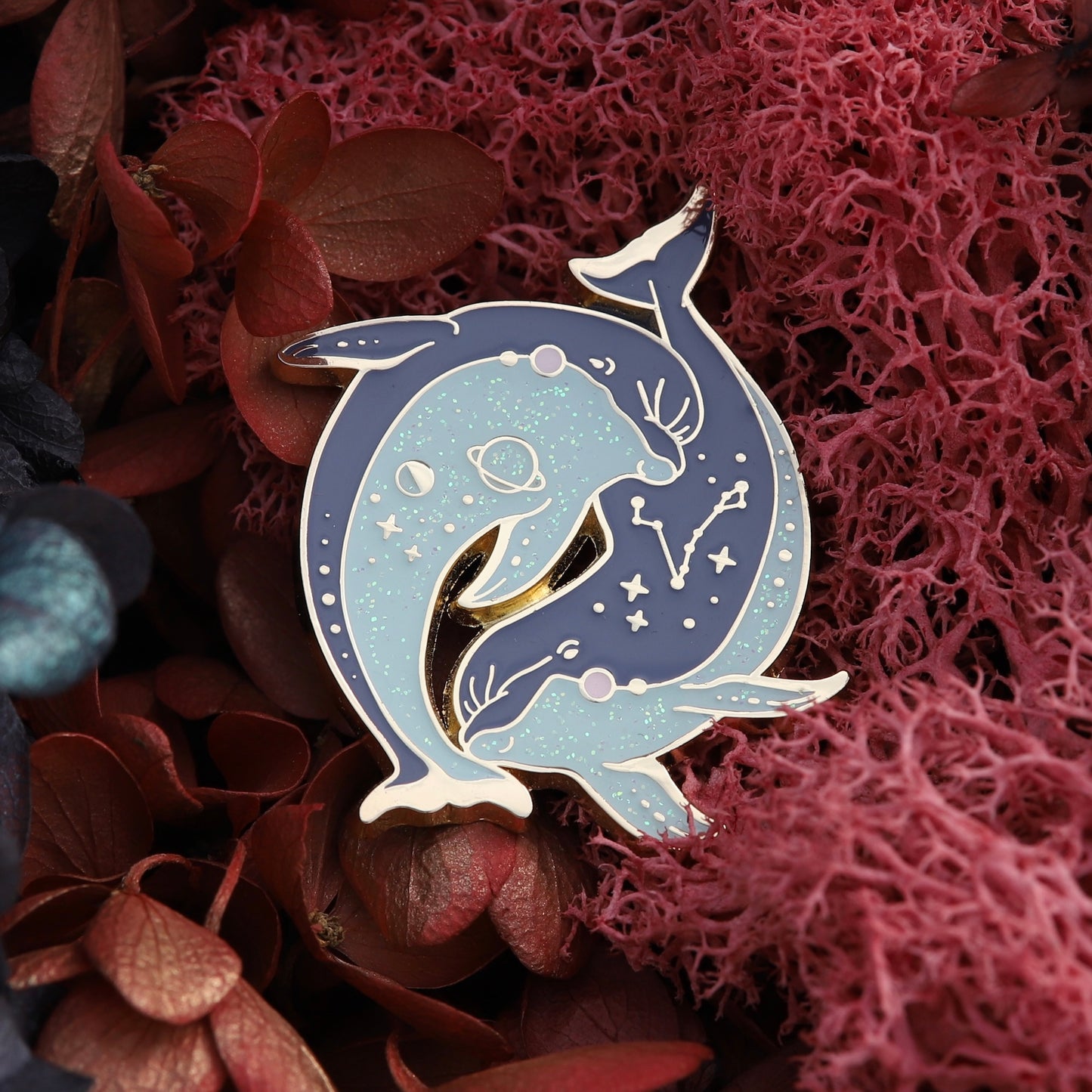 Marine Zodiac Enamel Pins