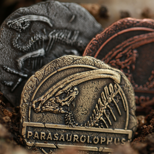 The Age of Dinosaurs Collectible Metal Coins