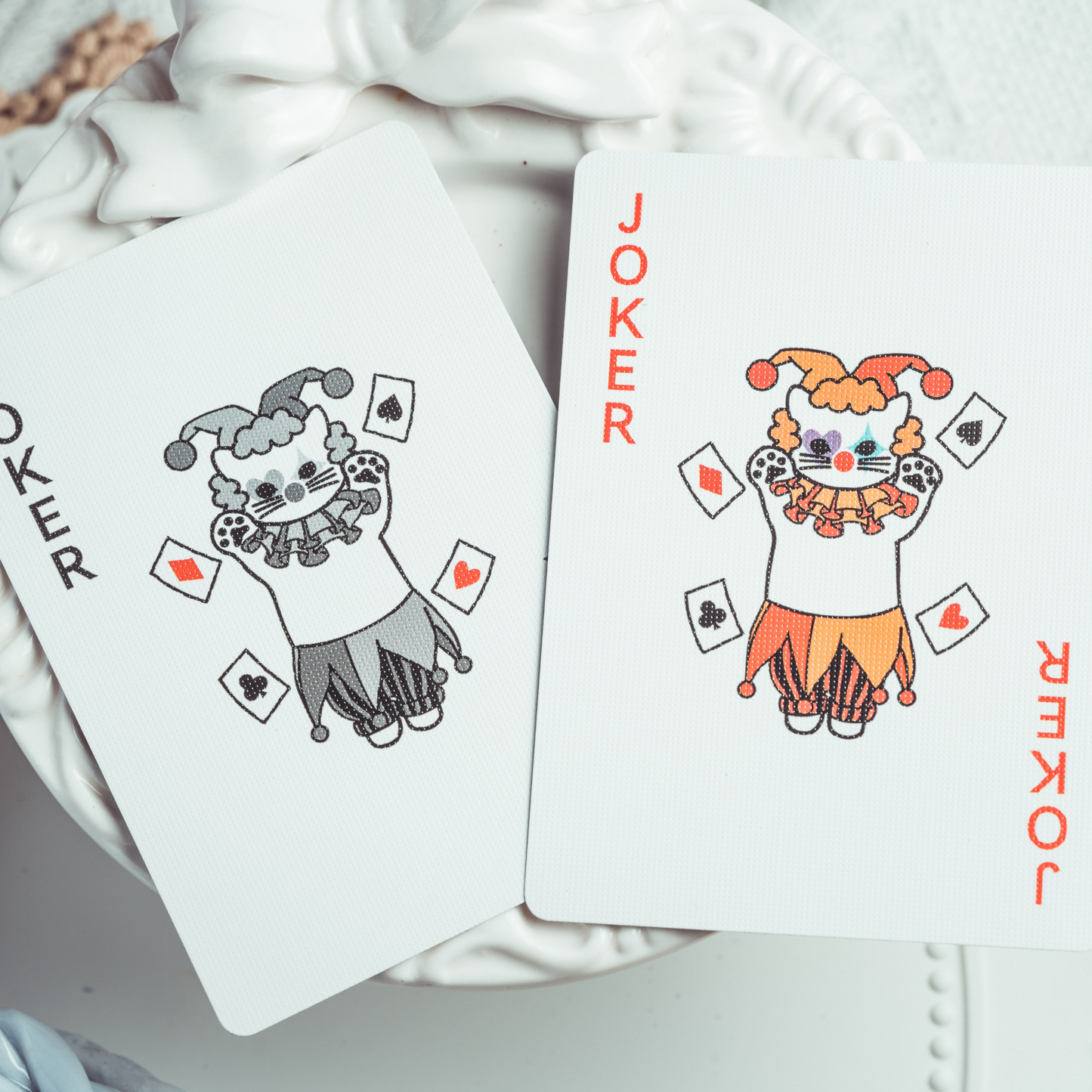 The Cat’s & Dog's Diary Playing Cards