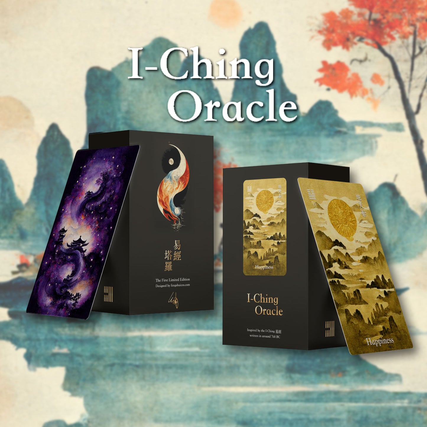 I-Ching Oracle (Change Tarot) & Book