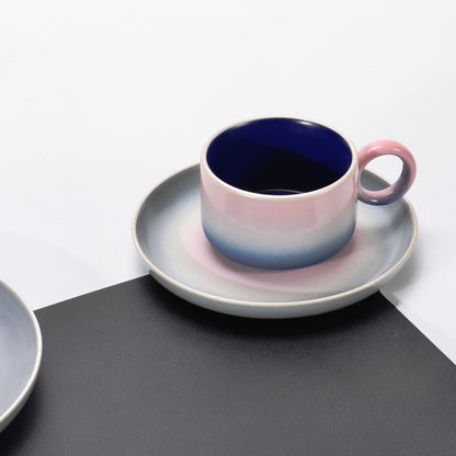 Lunar Coffee Mug & Saucer Sets