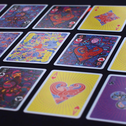 Tiger Versus Dragon Playing Cards