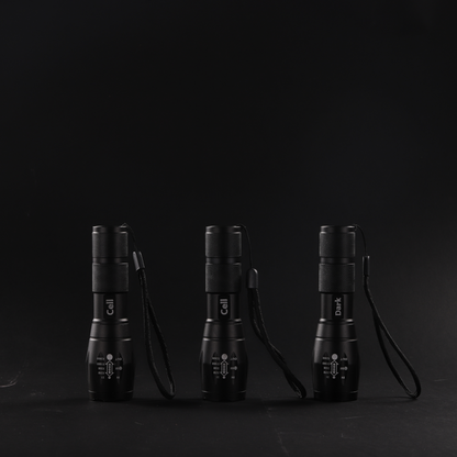 Zoomable Tactical UV Flashlight