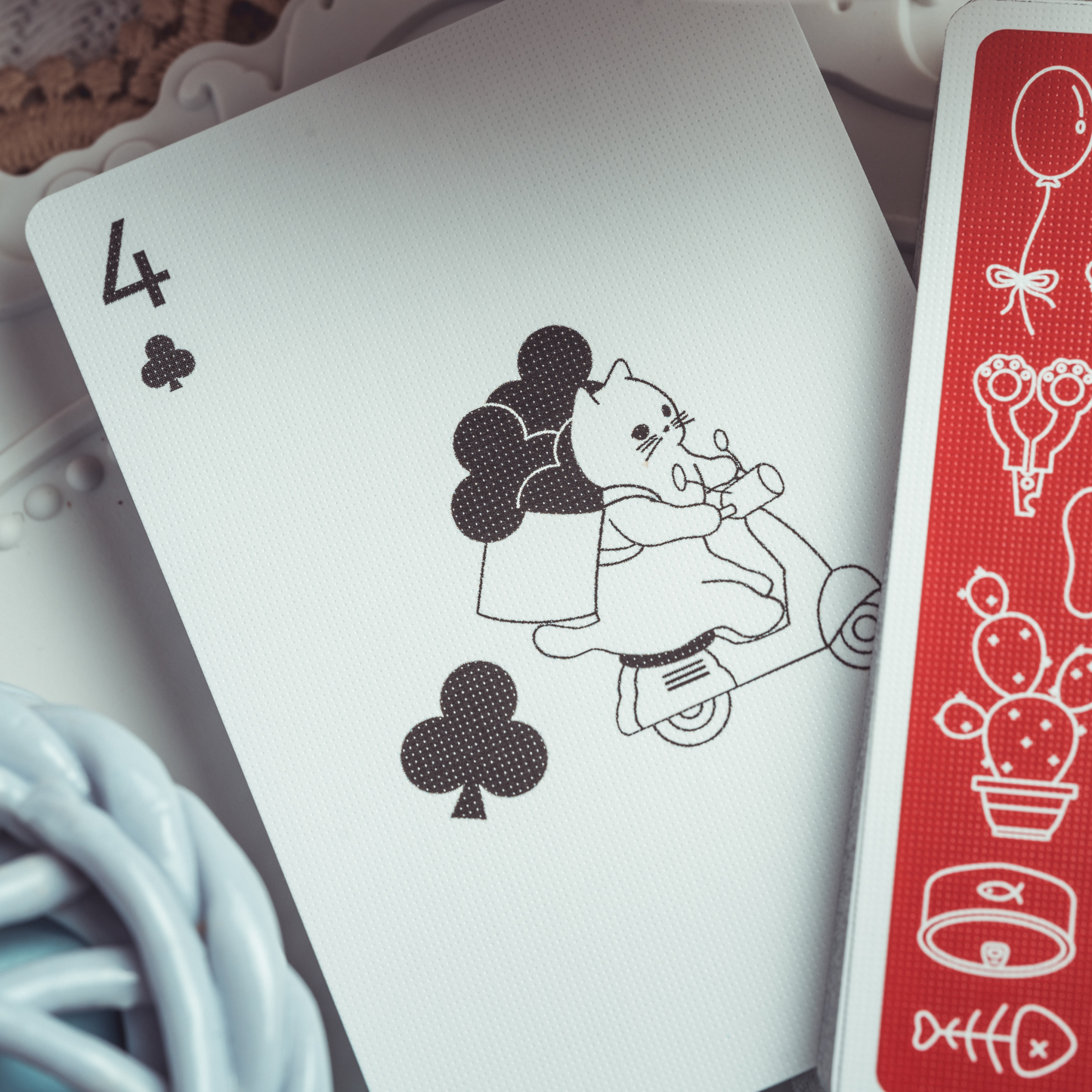 The Cat’s & Dog's Diary Playing Cards
