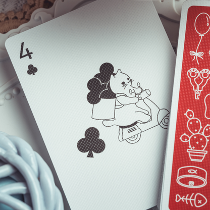 The Cat’s & Dog's Diary Playing Cards