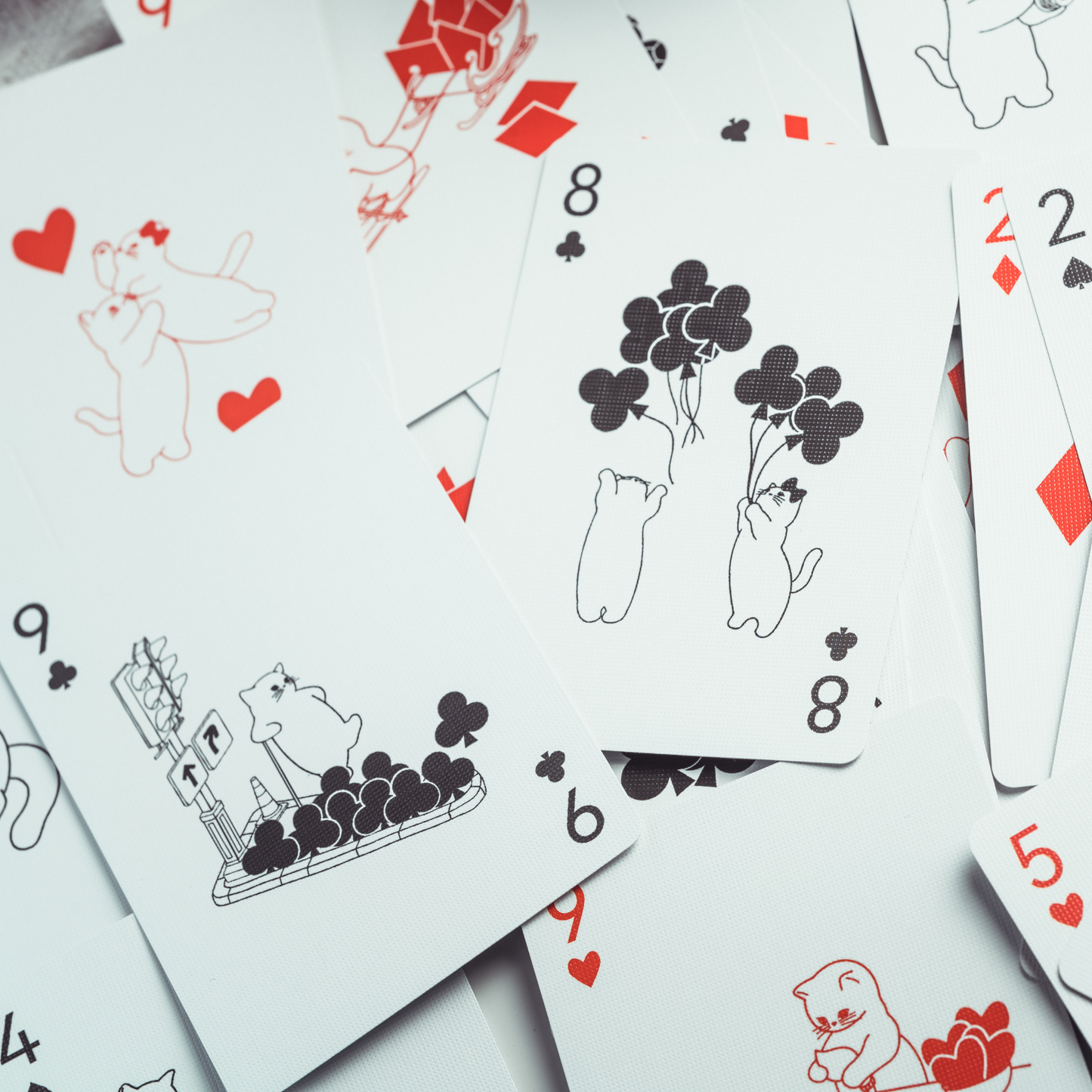 The Cat’s & Dog's Diary Playing Cards